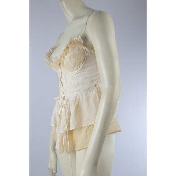 Stunning Elizabeth & James Silk Bustier Top | Rare XS Size! - Picture 1 of 16